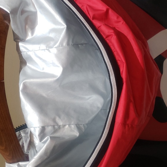 NWOT XL Pwing Colorblocked Big Pony Water Repellent Windbreaker Jacket In Multi - Picture 9 of 16